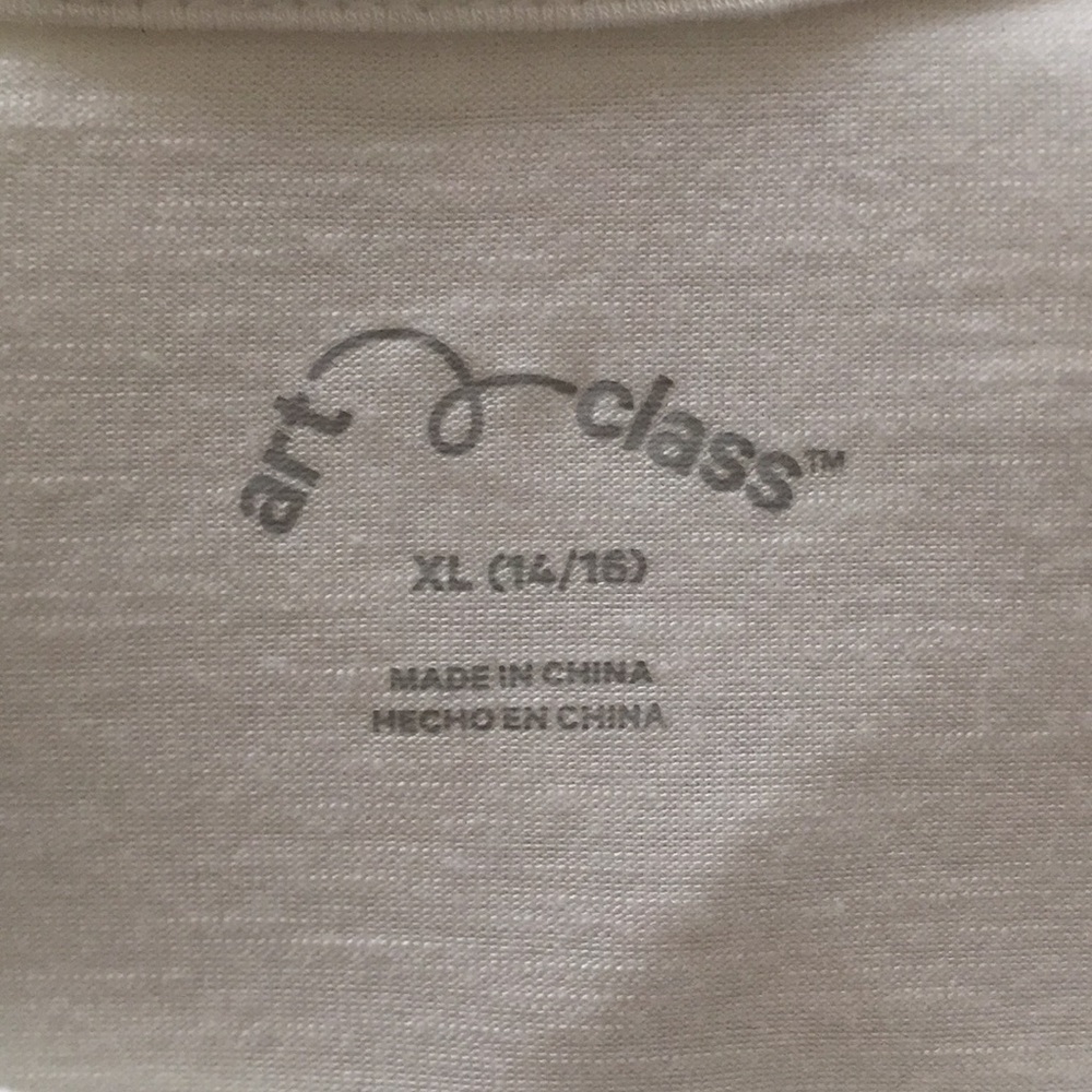 JE T’AIME Print White T-Shirt by Art Class - Picture 6 of 9